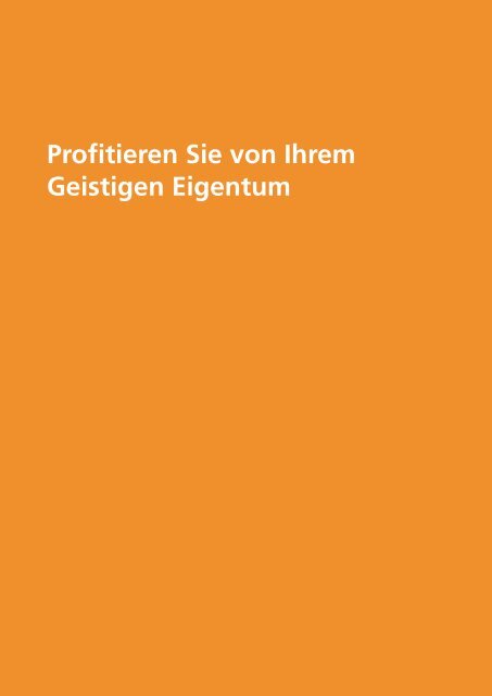 Ein Leitfaden für die Möbelindustrie - DPMA