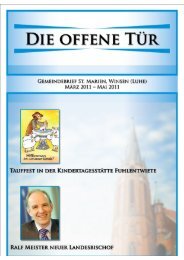 Die offene Tür - St. Marien in Winsen