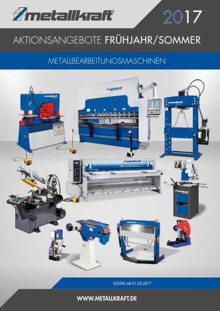 Schub METALLKRAFT FjSo 2017