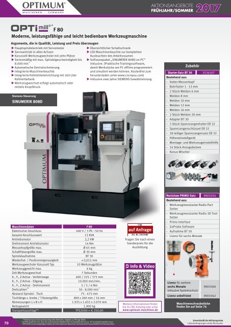 Schub OPTIMUM FjSo 2017