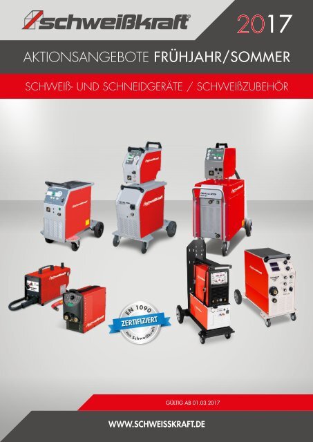 Schub SCHWEISSKRAFT FjSo 2017