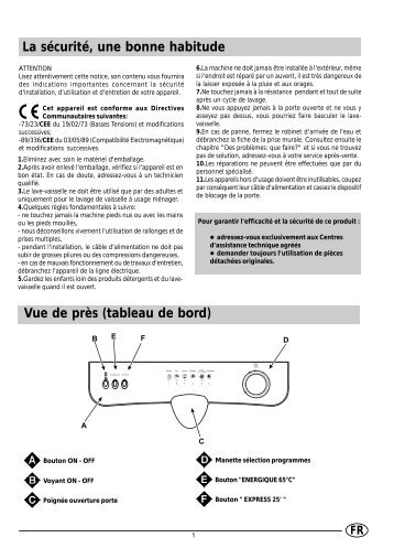 KitchenAid D 63 FR - D 63 FR FR (F023458) Istruzioni per l'Uso