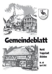 Gemeindeblatt April 2012