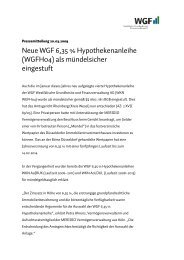 Pressemitteilung WGF 20.03.2009 Muendelgeld.pdf ... - WGF AG