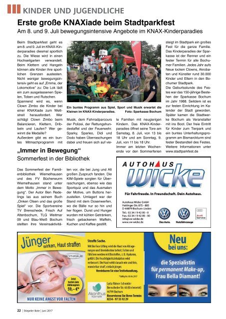 Stiepeler Bote 252 – Juni 2017