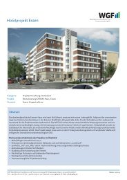 Hotelprojekt Essen - WGF AG