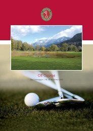 Off Course - Golfclub Interlaken-Unterseen