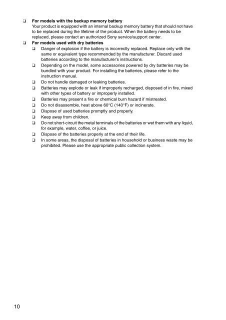 Sony SVT1311V2E - SVT1311V2E Documents de garantie Slov&eacute;nien