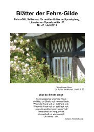 Ausgabe 47 / Juli 2010 / pdf - bei der Fehrs-Gilde Verein zur ...