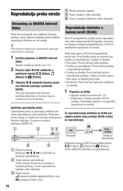 Sony BDP-S480 - BDP-S480 Mode d'emploi Serbe