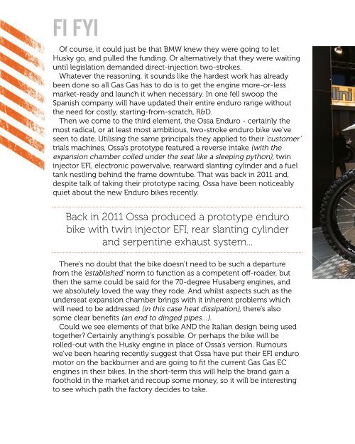 RUST magazine: 2018 KTM EXC TPI Special