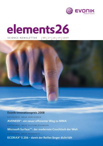 Elements26 - Evonik Industries AG