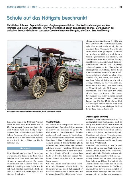 Heft 03/09 - beim LCH