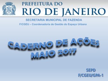 CAPA CADERNO DE AÇÕES MAIO 2017