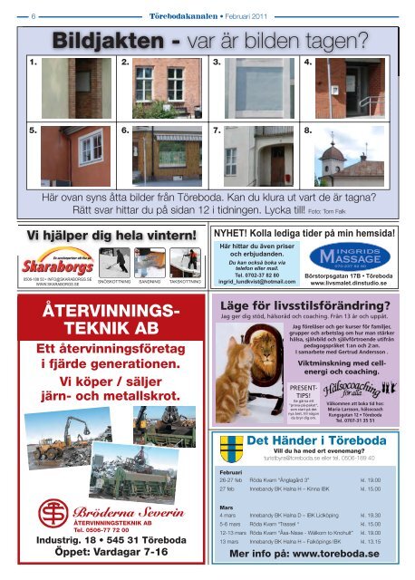 Törebodakanalen Februari-11(pdf)