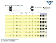 WIB Kugellager - Zweireihige Laufrollen - zylindrisch und ballig