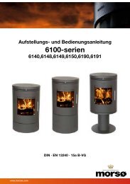 und Bedienungsanleitung 6100-serien 6140,6148 ... - Traumofen