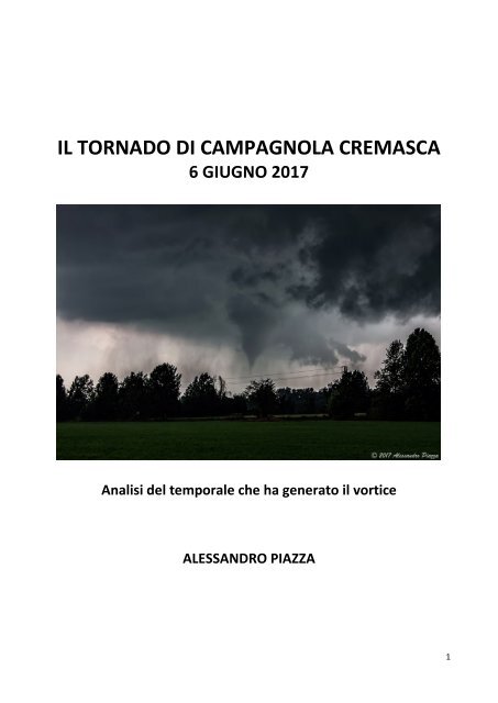 IL TORNADO DI CAMPAGNOLA CREMASCA