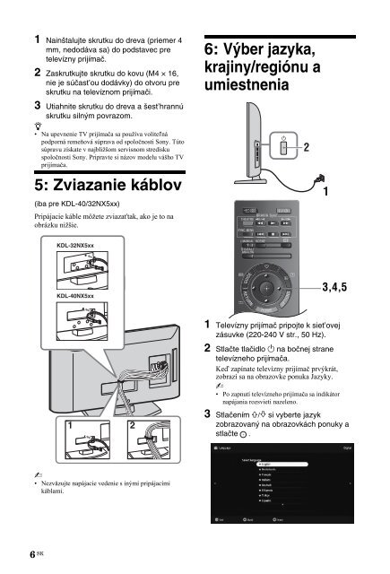 Sony KDL-40BX400 - KDL-40BX400 Mode d'emploi Norv&eacute;gien