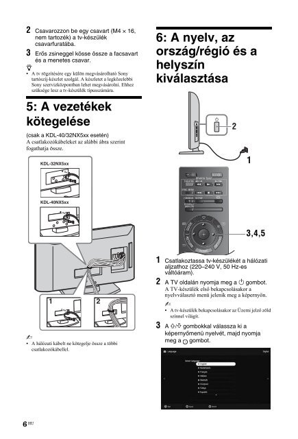 Sony KDL-40BX400 - KDL-40BX400 Consignes d&rsquo;utilisation Polonais