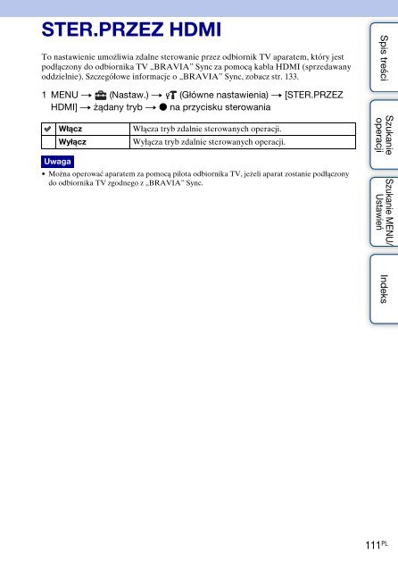 Sony DSC-WX5 - DSC-WX5 Consignes d&rsquo;utilisation Polonais