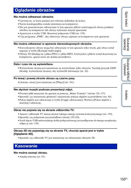 Sony DSC-WX5 - DSC-WX5 Consignes d&rsquo;utilisation Polonais