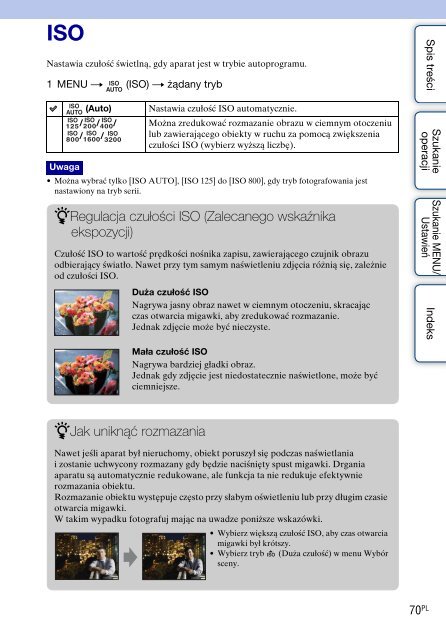 Sony DSC-WX5 - DSC-WX5 Consignes d&rsquo;utilisation Polonais