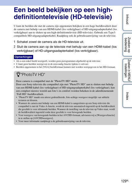 Sony DSC-WX5 - DSC-WX5 Consignes d&rsquo;utilisation N&eacute;erlandais