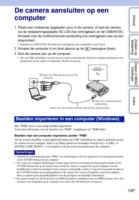 Sony DSC-WX5 - DSC-WX5 Consignes d&rsquo;utilisation N&eacute;erlandais