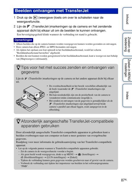 Sony DSC-WX5 - DSC-WX5 Consignes d&rsquo;utilisation N&eacute;erlandais