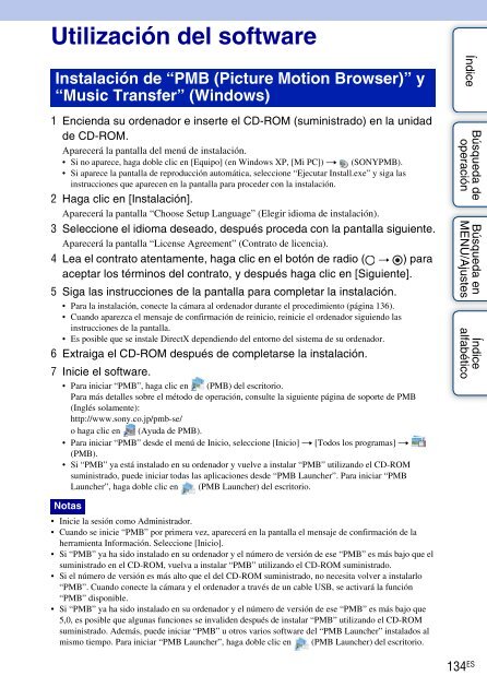 Sony DSC-WX5 - DSC-WX5 Consignes d&rsquo;utilisation Espagnol