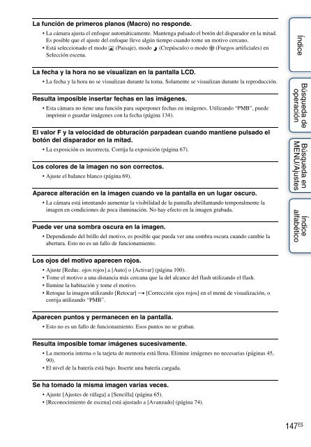 Sony DSC-WX5 - DSC-WX5 Consignes d&rsquo;utilisation Espagnol