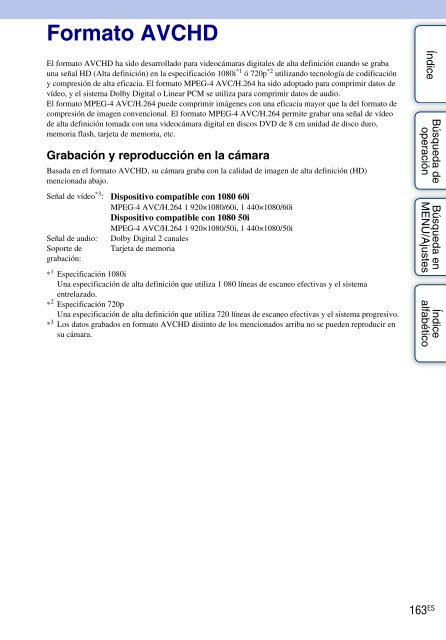 Sony DSC-WX5 - DSC-WX5 Consignes d&rsquo;utilisation Espagnol