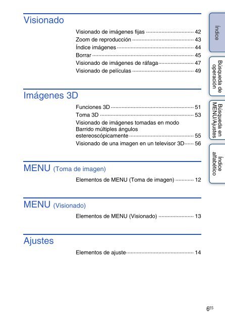 Sony DSC-WX5 - DSC-WX5 Consignes d&rsquo;utilisation Espagnol