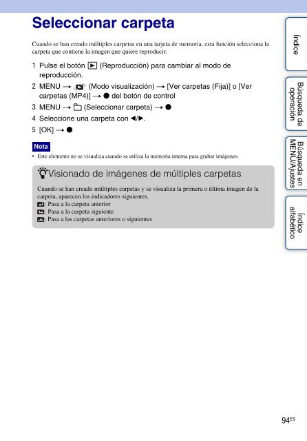 Sony DSC-WX5 - DSC-WX5 Consignes d&rsquo;utilisation Espagnol