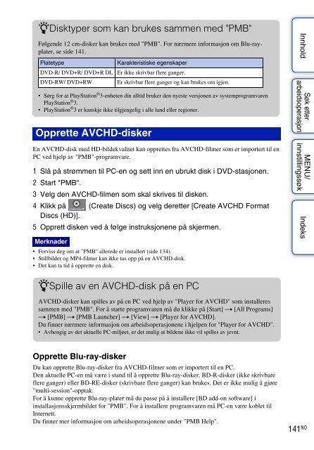 Sony DSC-WX5 - DSC-WX5 Consignes d&rsquo;utilisation Norv&eacute;gien