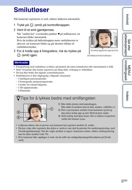 Sony DSC-WX5 - DSC-WX5 Consignes d&rsquo;utilisation Norv&eacute;gien