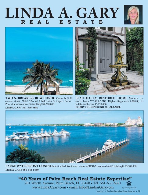 Palm Beach Real Estate Guide June 2017