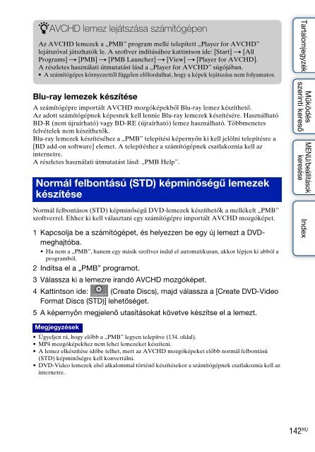 Sony DSC-WX5 - DSC-WX5 Consignes d&rsquo;utilisation Hongrois