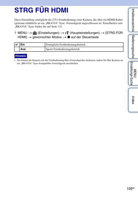 Sony DSC-WX5 - DSC-WX5 Consignes d&rsquo;utilisation Allemand