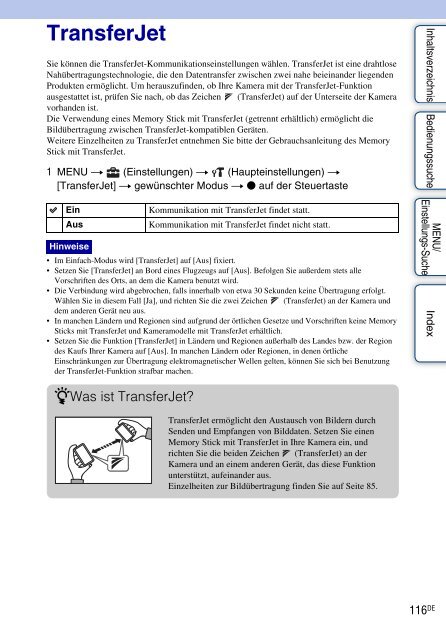 Sony DSC-WX5 - DSC-WX5 Consignes d&rsquo;utilisation Allemand