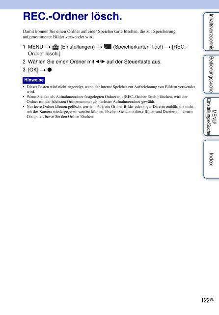 Sony DSC-WX5 - DSC-WX5 Consignes d&rsquo;utilisation Allemand