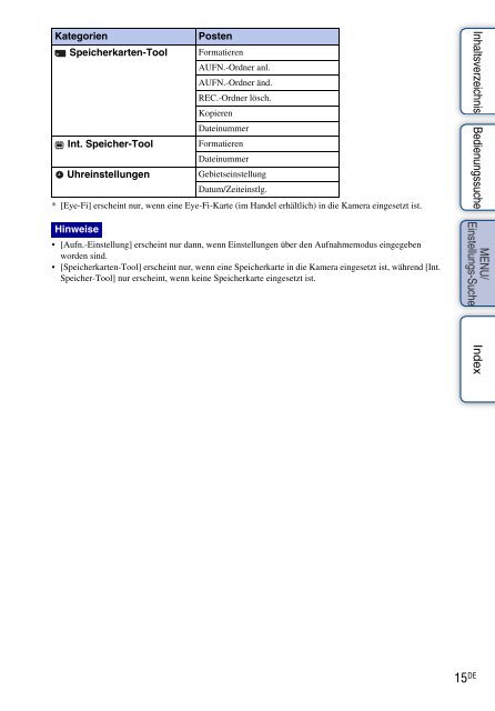 Sony DSC-WX5 - DSC-WX5 Consignes d&rsquo;utilisation Allemand