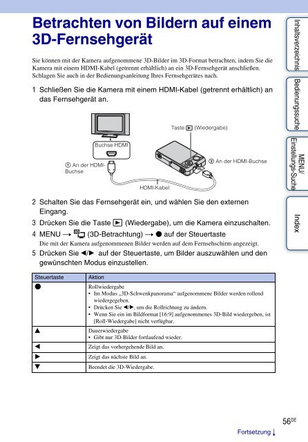 Sony DSC-WX5 - DSC-WX5 Consignes d&rsquo;utilisation Allemand