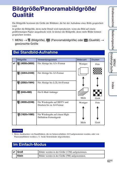 Sony DSC-WX5 - DSC-WX5 Consignes d&rsquo;utilisation Allemand