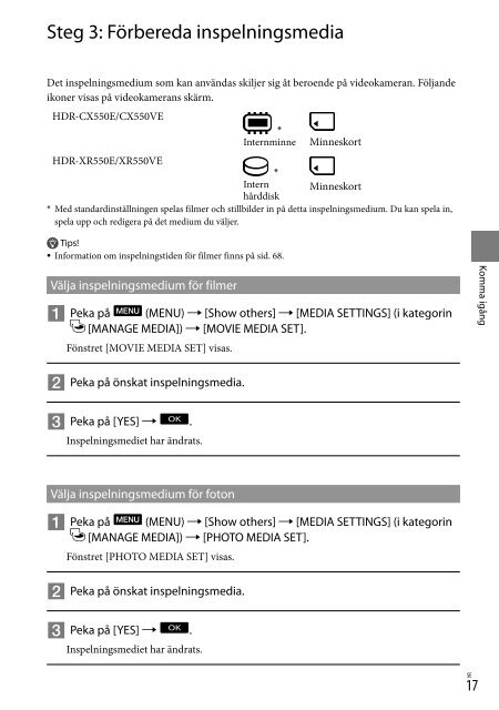 Sony HDR-XR550E - HDR-XR550E Consignes d&rsquo;utilisation Roumain