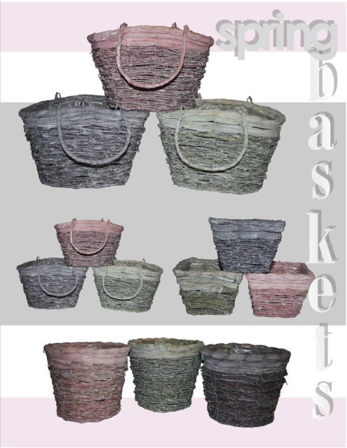 pastel baskets