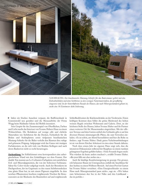 Download Homes 3/2012 (PDF) - BILANZ Homes