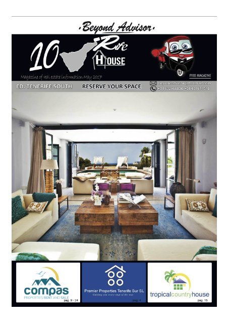 Revista 10RifeHouse -  Mayo 2017 / Magazine of Real Estate - May 2017