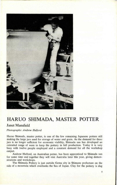 Pottery in Australia Vol 17 No 1 Autumn 1978